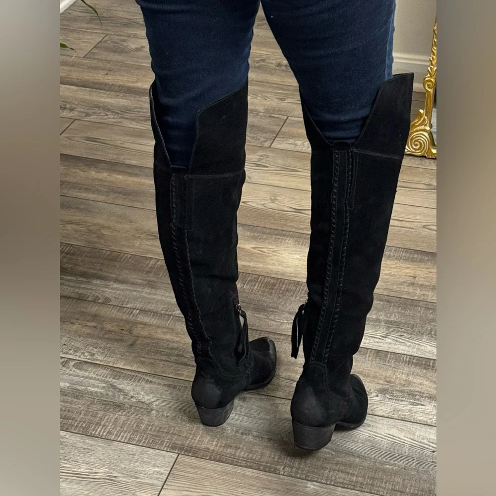 Dolce Vita Black Over-the-Knee Boots